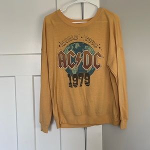 A thin sweatshirt